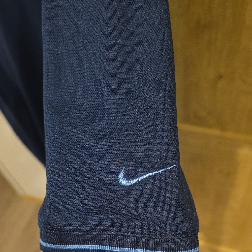 (J1) Men's Navy Nike Golf Polo Shirt - Picture 3 of 8